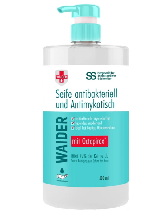 Waider мило протигрибкової дії 500мл антибактеріальне